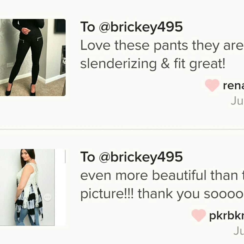 5star rated !!"Moto" zip skinny trousers - Picture 8 of 8